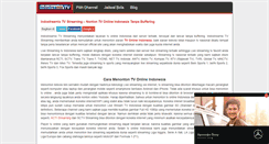 Desktop Screenshot of indostreamix.com